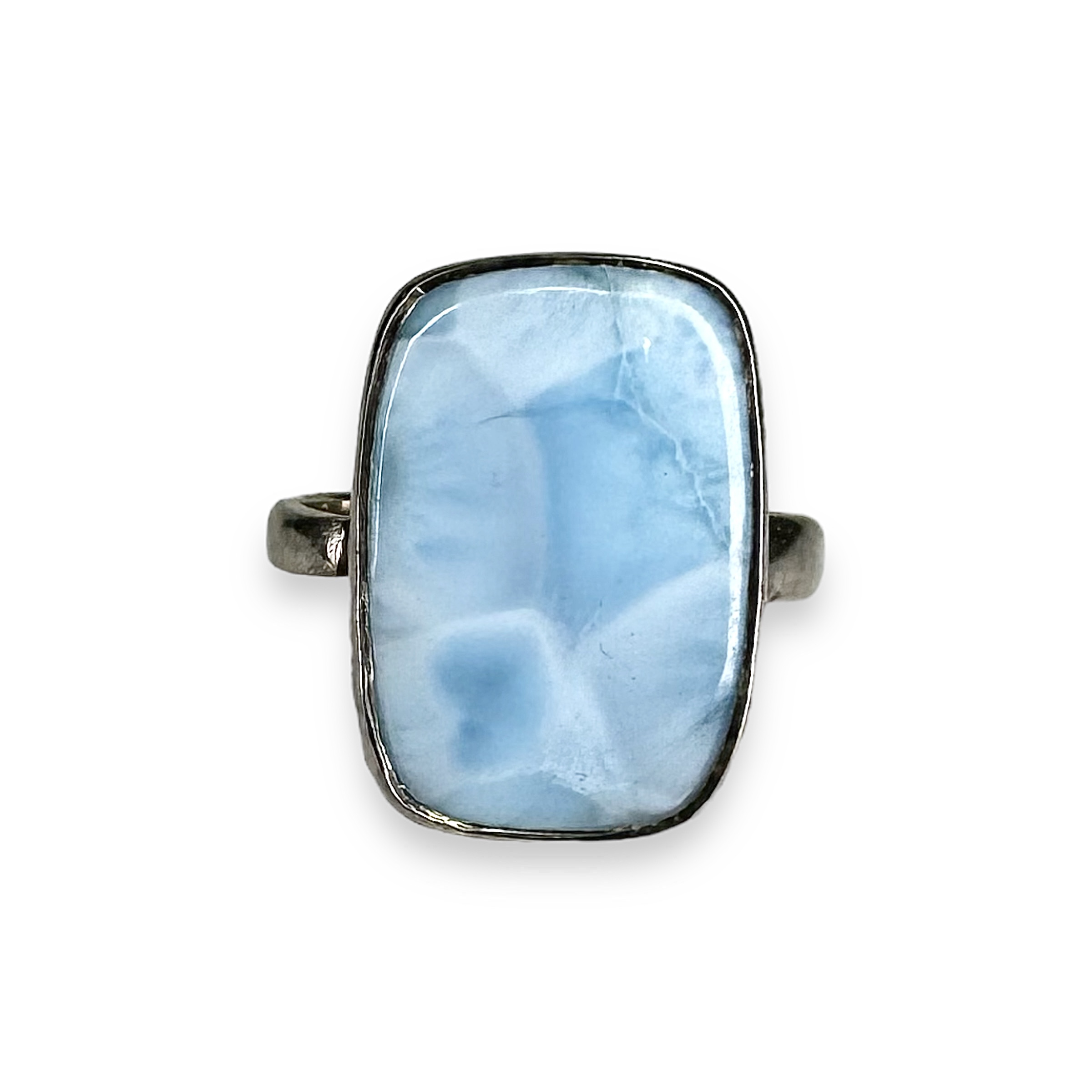 Larimar Sterling Silver - Adjustable Ring