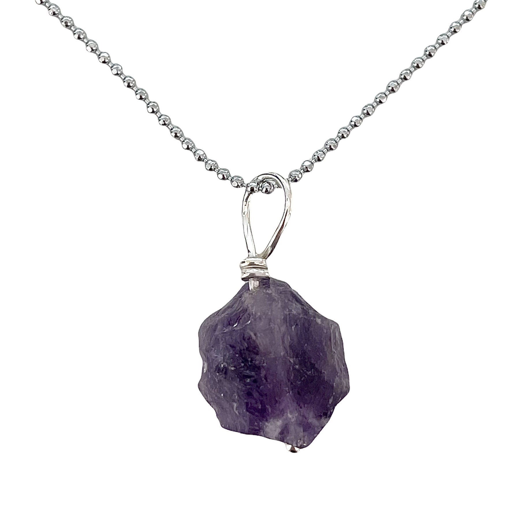 Amethyst Rough Pendant